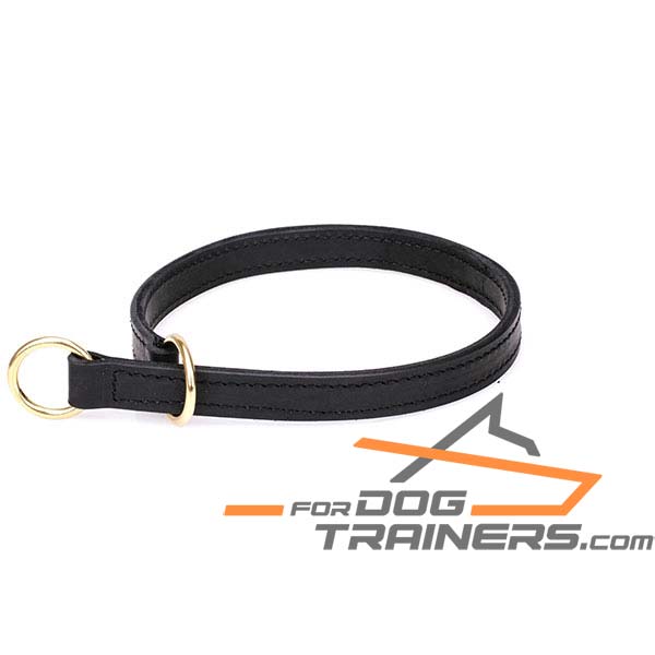 2 Ply Leather Choke Collar