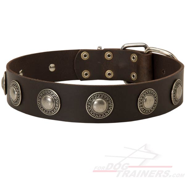 Handmade Leather Dog Collar