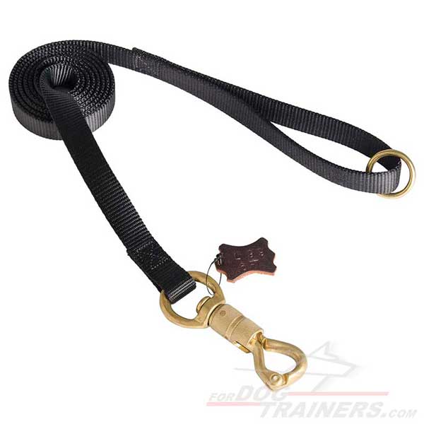 Police Nylon Dog Leash