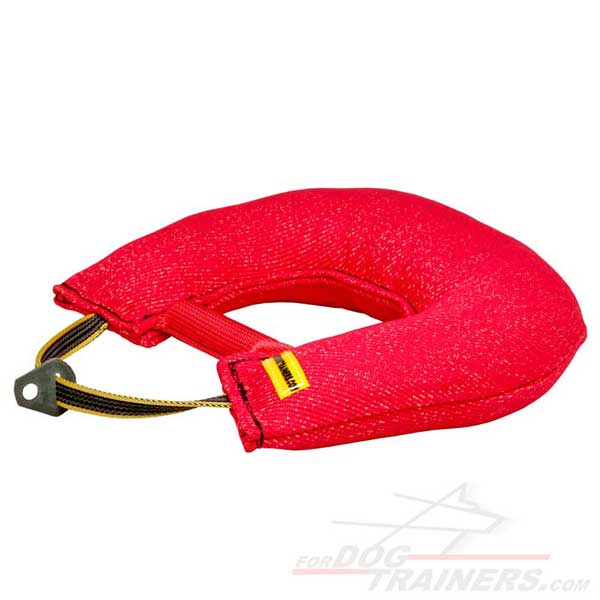 Dog-safe French Linen bite tug