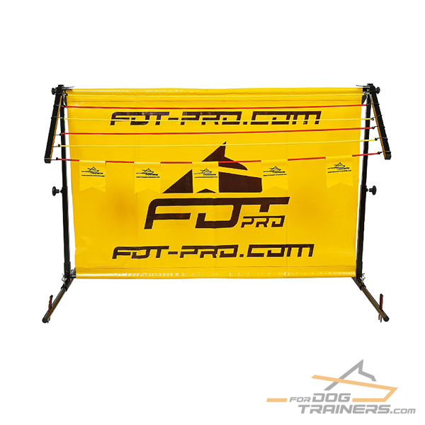 Broad jump Aluminum construction Polymer fabrics  Dog Barrier