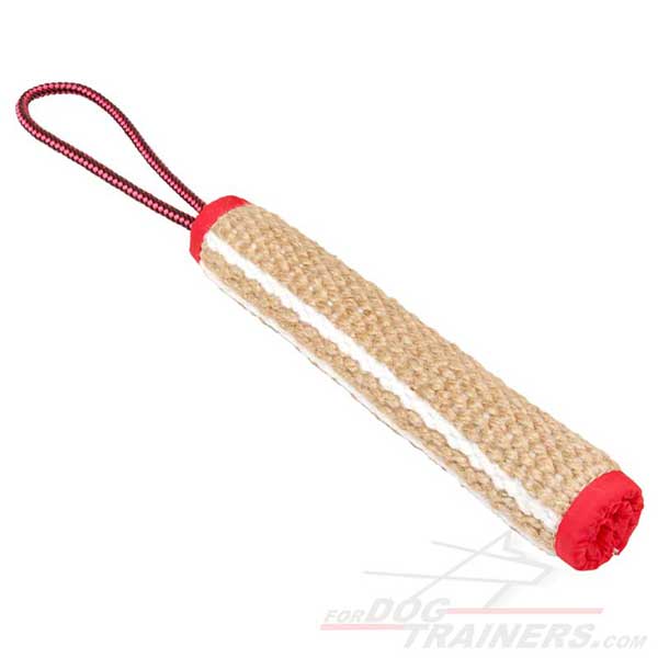 Jute dog bite tug