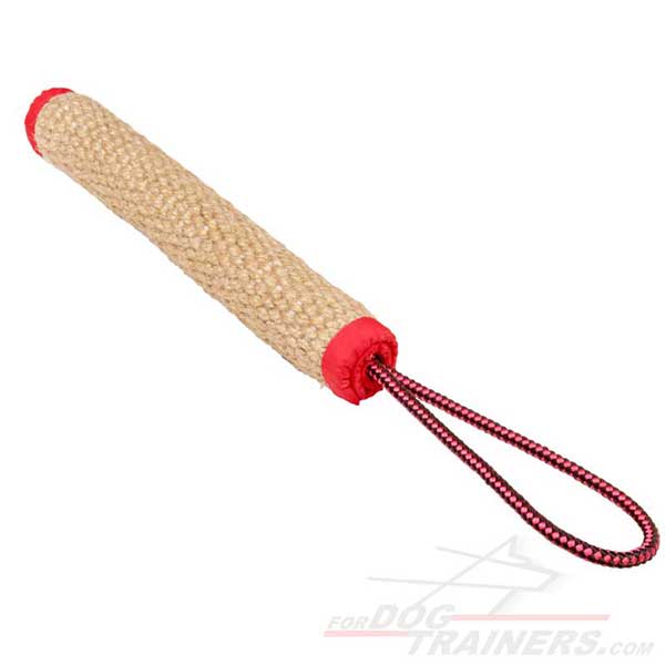 Fine quality jute dog bite tug