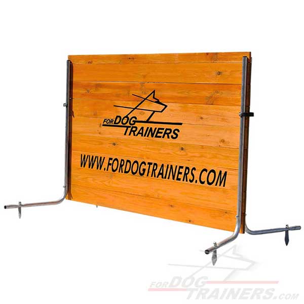 Wood Training Schutzhund Barrier