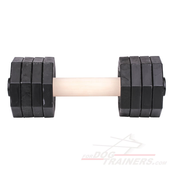 Perfect for retrieve training dog dumbbell