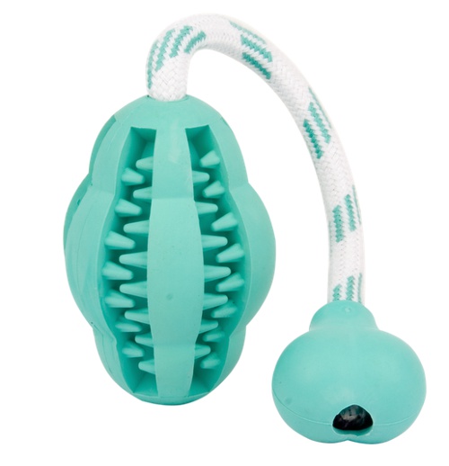 Dog Training Toy melon shape on string with toggle